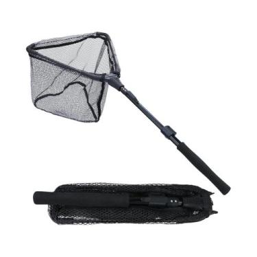 Imagem de Rede De Pesca Dobrável E Telescópica Com Cabo De EVA, Malha De Nylon D