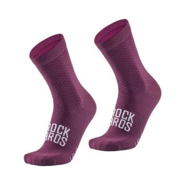 Imagem de Meias De Ciclismo ROCKBROS Respiráveis, Absorventes De Choque E De Alt