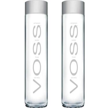 Imagem de Kit 2 água mineral voss sem gás vidro 375ml  pureza nórdica, qualidade