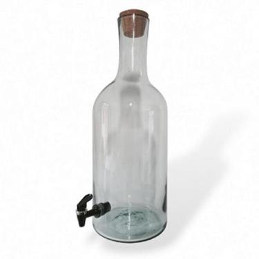 Imagem de Garrafão de Vidro com Torneira 10 Litros Cilindrico - Spazio Benedetti