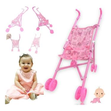 Imagem de Carrinho De Boneca Passeio Plástico - TOP 1