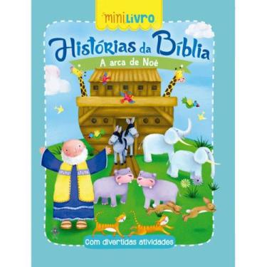Imagem de Kit Minilivros com 20 unidades A Arca de Noé - Histórias da Bíblia - C