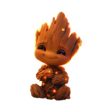 Imagem de Pintura Em Diamante Completa Groot Disney Guardiões Da Galáxia Cartoon