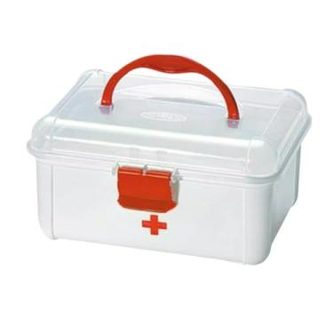 Imagem de Maleta Primeiros Socorros Organizadora De Medicamentos e Remédios(MODELO 5 24,2x16,3x12,8 cm)