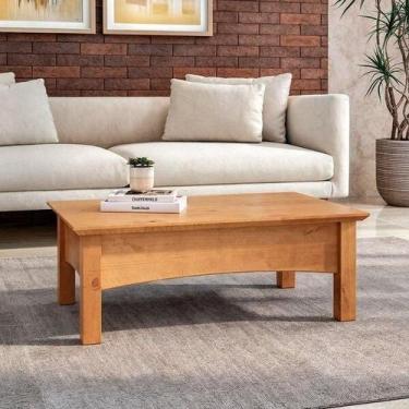 Imagem de Mesa De Centro Bella Madeira Maciça Carvalho - MPO, Carvalho