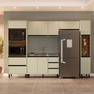 Imagem de Cozinha Modulada 5 Pecas sem Pia Koya Politorno