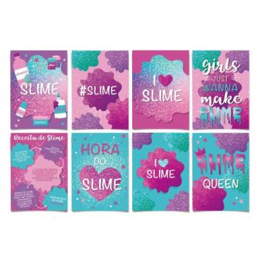 Imagem de Cartaz Decorativo Slime 25x35cm 8 Un 23011787 Oportunidade - CROMUS FE