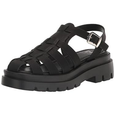 Imagem de Dirty Laundry Sandália feminina Kingman, Preto liso, 40