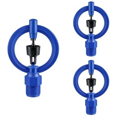 Imagem de Kit 3 Aspersor P5 Rosca Externa 1/2" Irrigação Horta Jardim - Agrojet