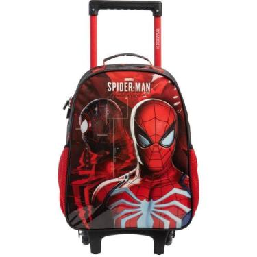 Imagem de Mochila Infantil com Rodinha SPIDER-MAN X1 (7899768867320) - Xeryus