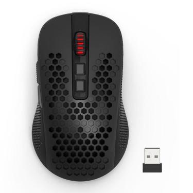 Imagem de Mouse Gamer sem Fio Hana M694-RGB Preto, 7200 dpi, REDRAGON