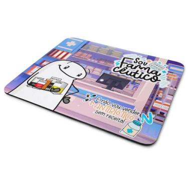 Imagem de Mouse Pad Flork Profissões - Sou Farmacêutico - JPS INFO