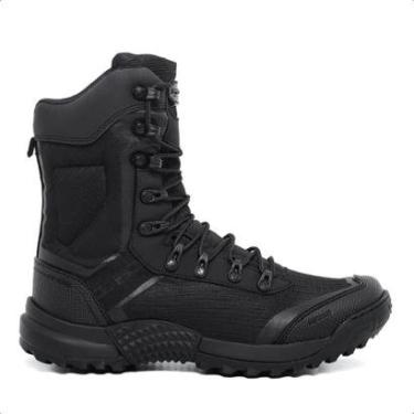 Imagem de Bota Militar Coturno Tático Acero Tecido Microfibra Preto Ultra Leve PDC10P-Masculino