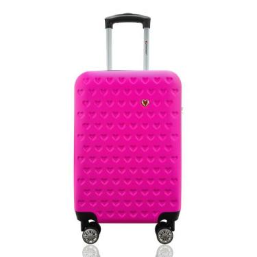 Imagem de Mala de Bordo 10 kg para Viagem em ABS Cadeado Integrado Rodas 360º Gl