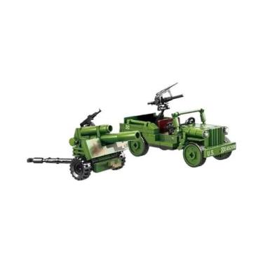 Imagem de Blocos De Montagem De Modelo De Tanque Militar Da Segunda Guerra Mundi