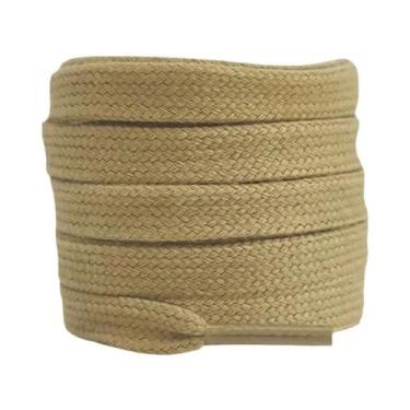 Imagem de Cadarços De Algodão Planos Unissex Para Tênis De Cano Alto AF1 AJ1, Ca