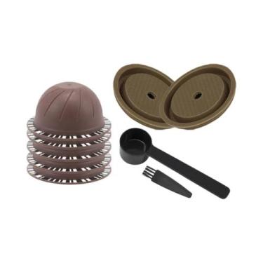 Imagem de Conjunto De 5 Cápsulas De Café Compatíveis Com Nespresso Vertuo E Tamp