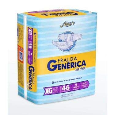 Imagem de Fralda Descartável Geriátrica Generica 1 pacote Todos os Tamanhos - GE