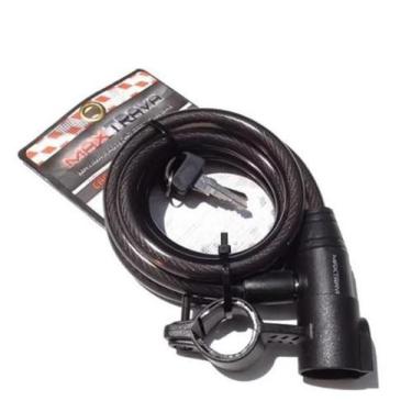 Imagem de Cadeado Espiral Max Trava 12x1,00 c/ Chave MXTRA0004 - MaxTrava