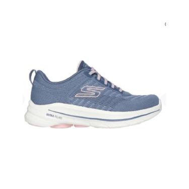 Imagem de Tenis Skechers Go Walk 8 Feminino - Azulrosa
