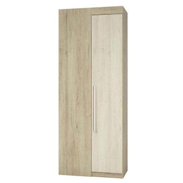 Imagem de Guarda Roupa Canto Reto Modulado 1 Maleiro 2 Cabideiros 90cm