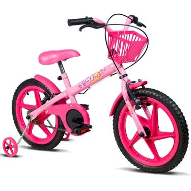 Imagem de Bicicleta Aro 16 Verden Fofys - Rosa e Fúcsia