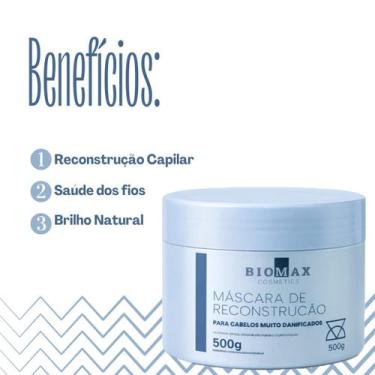 Imagem de Máscara Therapy Reconstrução Capilar Biomax Alto Impacto