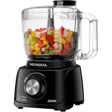 Imagem de Mini Processador Mondial Turbo Pratic MP-16-B Preto - 110V