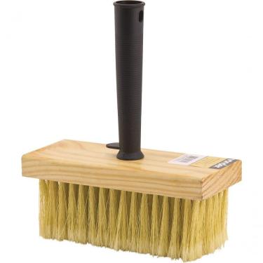 Imagem de Broxa Retangular 12,3x4,5cm Base Madeira Plástico Vonder