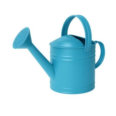 Imagem de Mini Regador de Metal Galvanizado 3 Litros - Jardim, Horta e Decoração