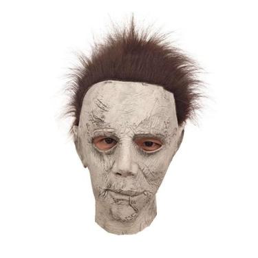 Imagem de Máscara de Halloween, látex, fantasia facial, capa facial, play - yiwe