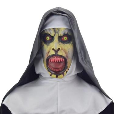 Imagem de Máscara de Cosplay Conjurings Horrors Nuns Halloween Latex 300g - yiwe