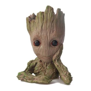 Imagem de Porta-canetas Flowerpot Baby Groot Tree Anime Figure Toy 12 cm - yiwei