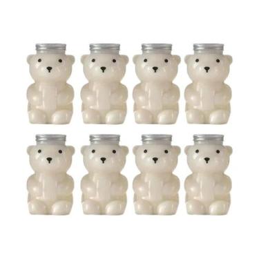 Imagem de Garrafas De Água Transparentes Portáteis De 500ml Com Desenho De Urso 