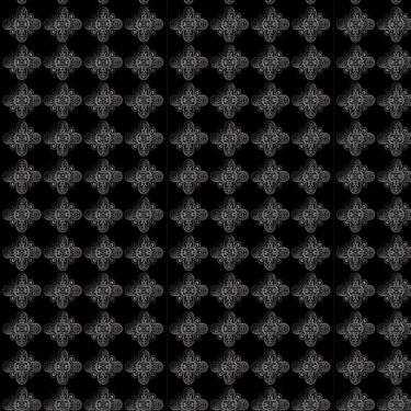 Imagem de Papel Parede Desenho Metalizado Fundo Preto Adesivo Lavavel