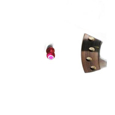 Imagem de Tampa Da Válvula Pneu 2Un - Preto Brilho