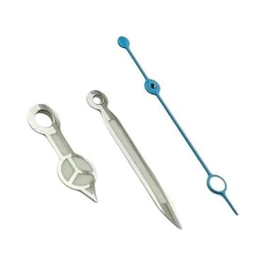 Imagem de Ponteiros De Relógio Luminosos Verdes Para Movimento Automático NH35 N