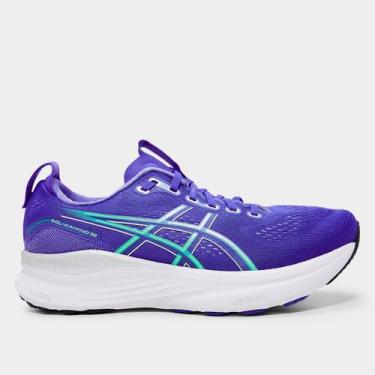 Imagem de Tênis Asics Gel Kayano 32 Masculino, Azul, Prata, 41