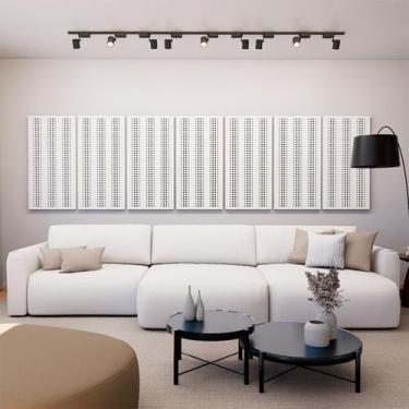 Imagem de Painel Acústico Absorvedor Decorativo 120x60 Skal 10 Maestra Acústica,