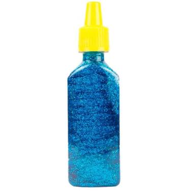 Imagem de Cola glitter 35g Cores à Sua Escolha Acrilex, Azul
