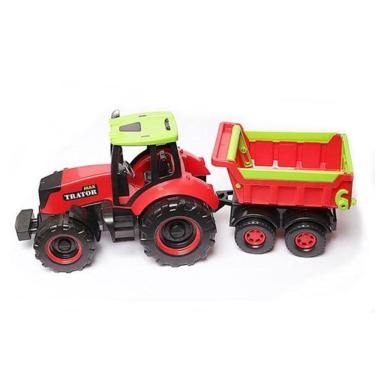 Imagem de Brinquedo Max Trator Caçamba - Coleção Colosso da Tilin ref 0469