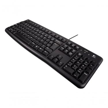 Imagem de Teclado Com Fio Usb Logitech K120 Com Layout Abnt2