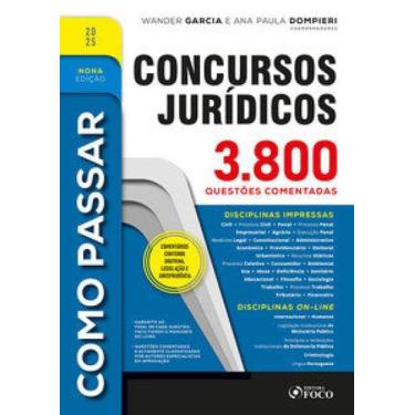 Imagem de Como Passar em Concursos Jurídicos - 3.800 Questões Comentadas - 9ª Ed