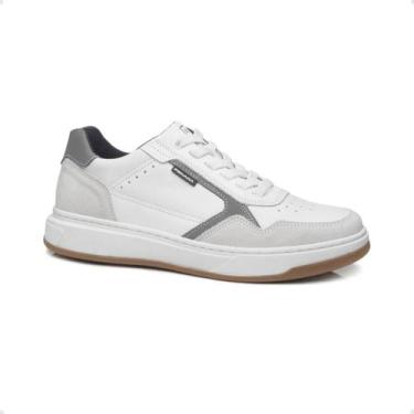 Imagem de Sapatênis masculino casual pegada branco, 40, Branco