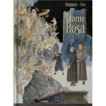 Imagem de O Nome da Rosa - Graphic Novel - RECORD, Sortido