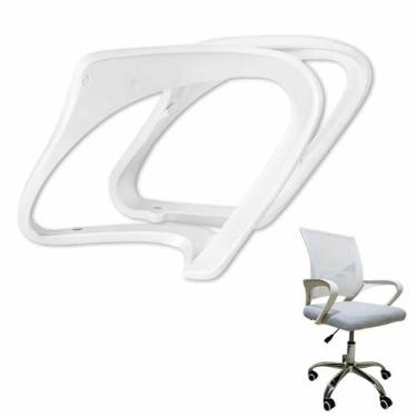 Imagem de Braços para Cadeira de Escritorio Apoio Ergometrico Confortavel Par Re