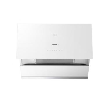 Imagem de Coifa de embutir ou parede 76cm Robam branca aço inox 304 vidro motor BLDC 1200 CFM con...