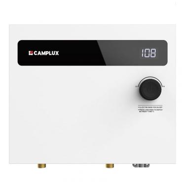 Imagem de Aquecedor de Água Elétrico de Passagem Camplux Branco 14kW Digital Residencial Modelo TEW14 240V