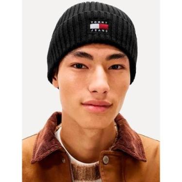 Imagem de Gorro/Touca Tommy Jeans Heritage Core Beanie Preto-Masculino