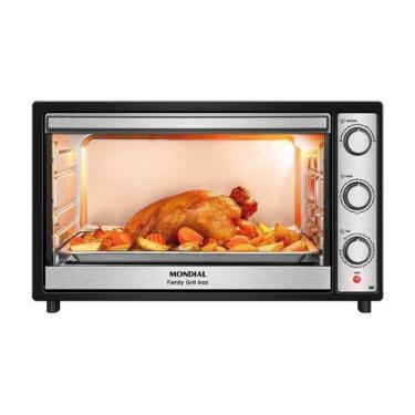 Imagem de Forno Elétrico de Bancada Mondial 60 Litros FRN-60-BI Family Grill, 18